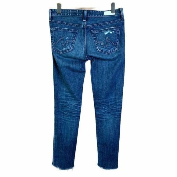 AG Jeans Adriano Goldschmied Stilt Cigarette Distressed Jeans 24R - Picture 4 of 13